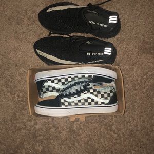 COPY - Yeezy 350 Oreo with Vans checker